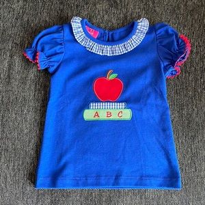 Claire & Charlie Back To School Knit Shirt